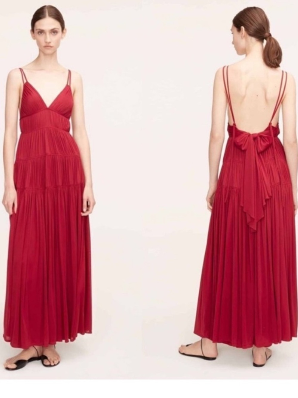 REBECCA TAYLOR Ruched Mesh Maxi Dress. Size 14